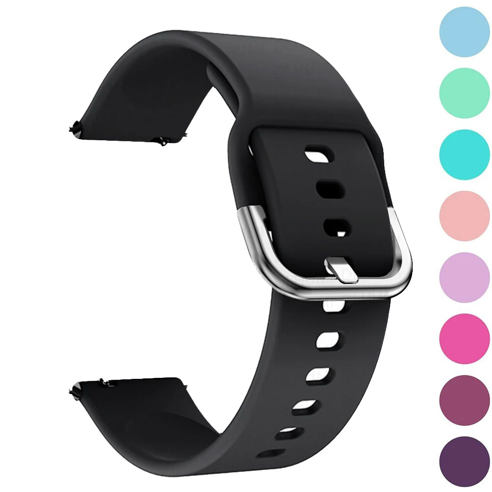 Silicone Watch Band 22Mm - Tali Jam Tangan 22Mm untuk Xiaomi