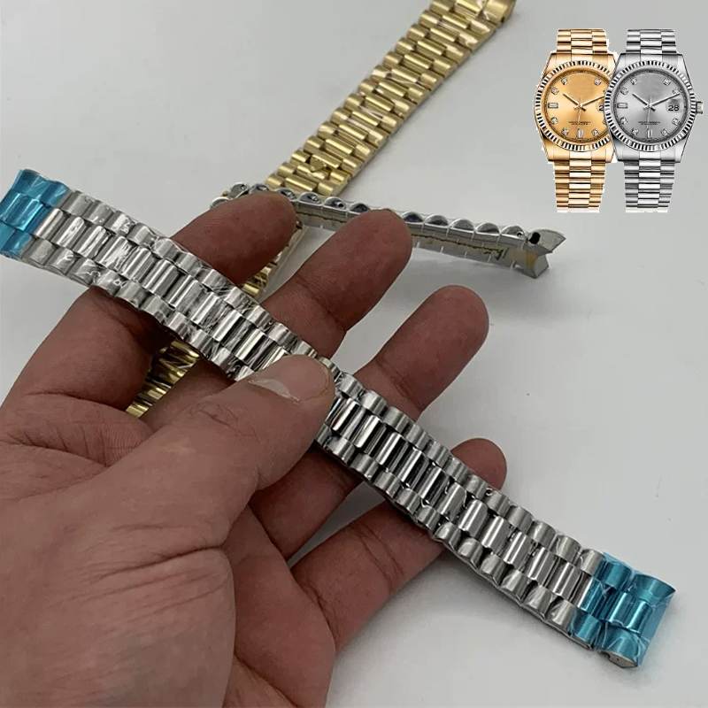 Rolex Watch Datejust - Tali jam tangan presiden baja tahan