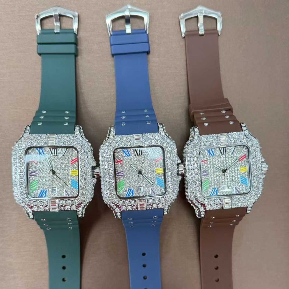 Cartier Watch Tank - Kreativitas Jam Tangan Kuarsa Berlian Persegi
