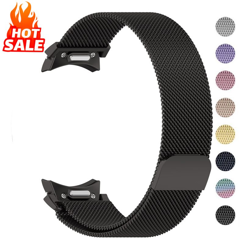 Milanese Loop Magnetic - Milanese gelang logam jam tangan Samsung,