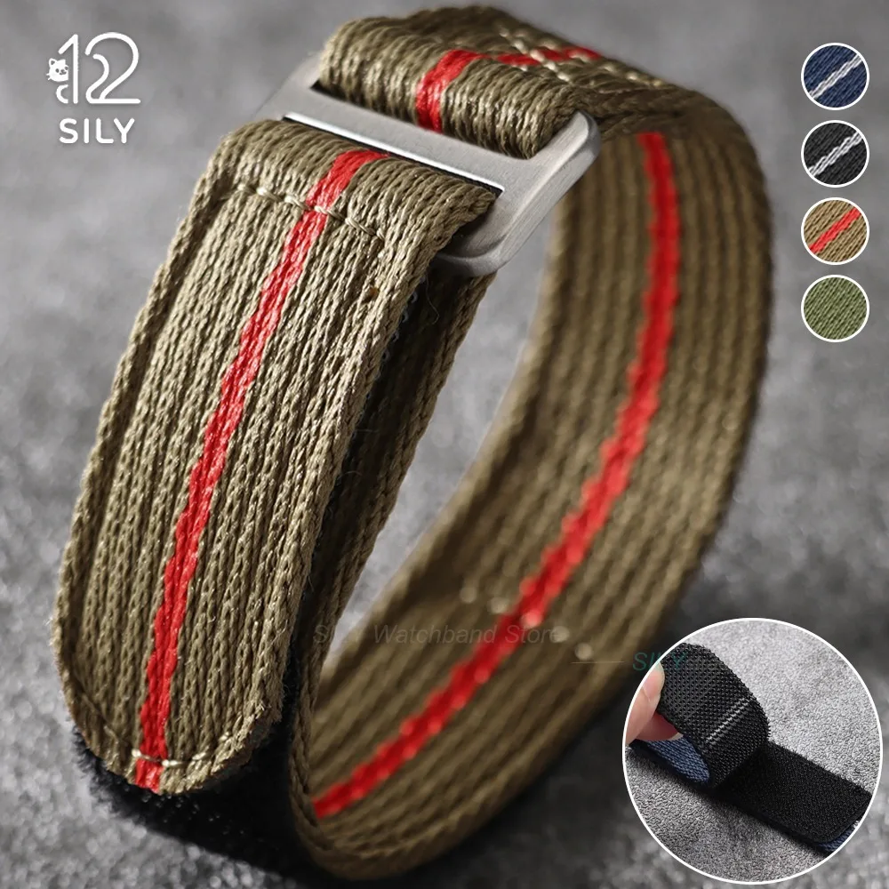 Canvas Strap Watch - Tali Jam Tangan Kanvas Nylon Militer