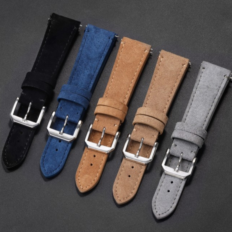 Suede Strap Watch - Gelang jam tangan kulit Pria Wanita,