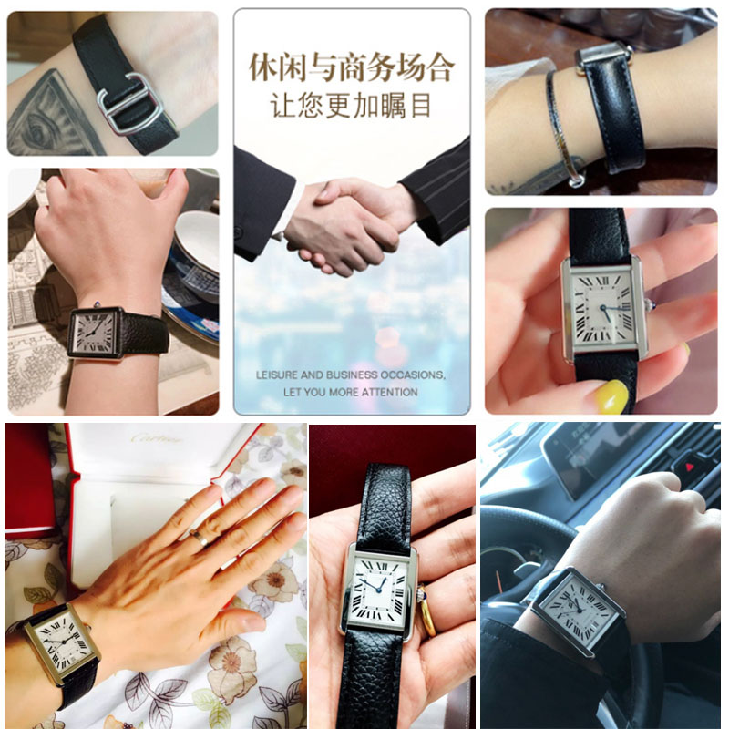 Untuk Cartier TANK SOLO RONDE  - Cartier Watch Tank ulasan dan harga