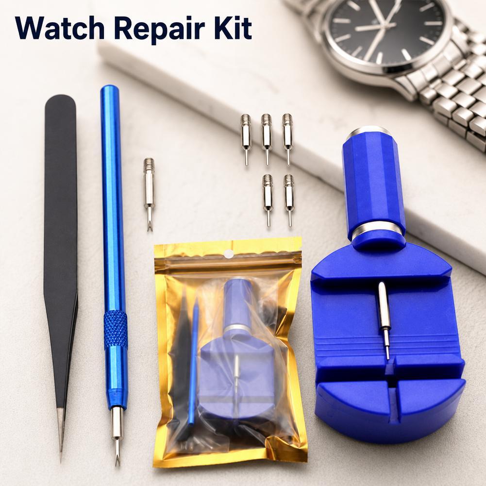 9 in 1 Kit Alat Perbaikan Jam  - Spring Bar Tool Set ulasan dan harga