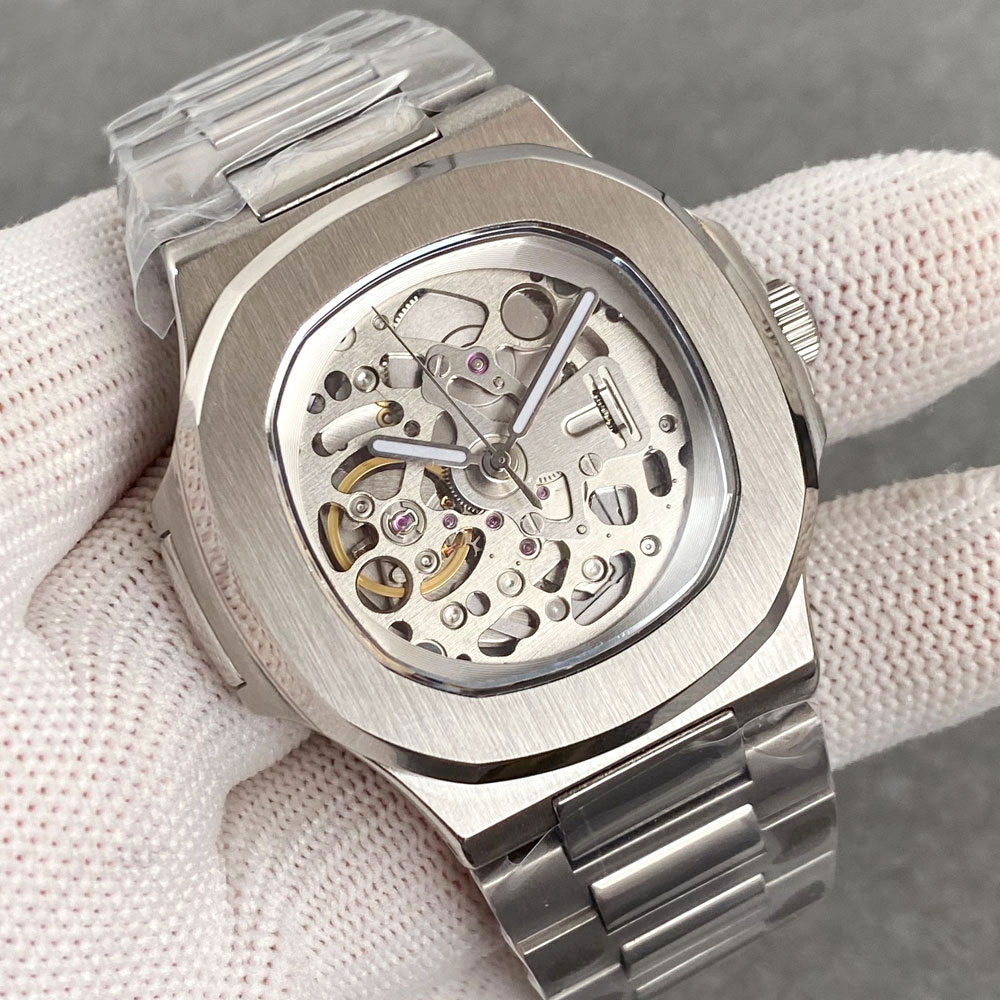 Tandorio 40mm Kaca Safir NH70A - Patek Philippe Watch Nautilus ulasan dan harga