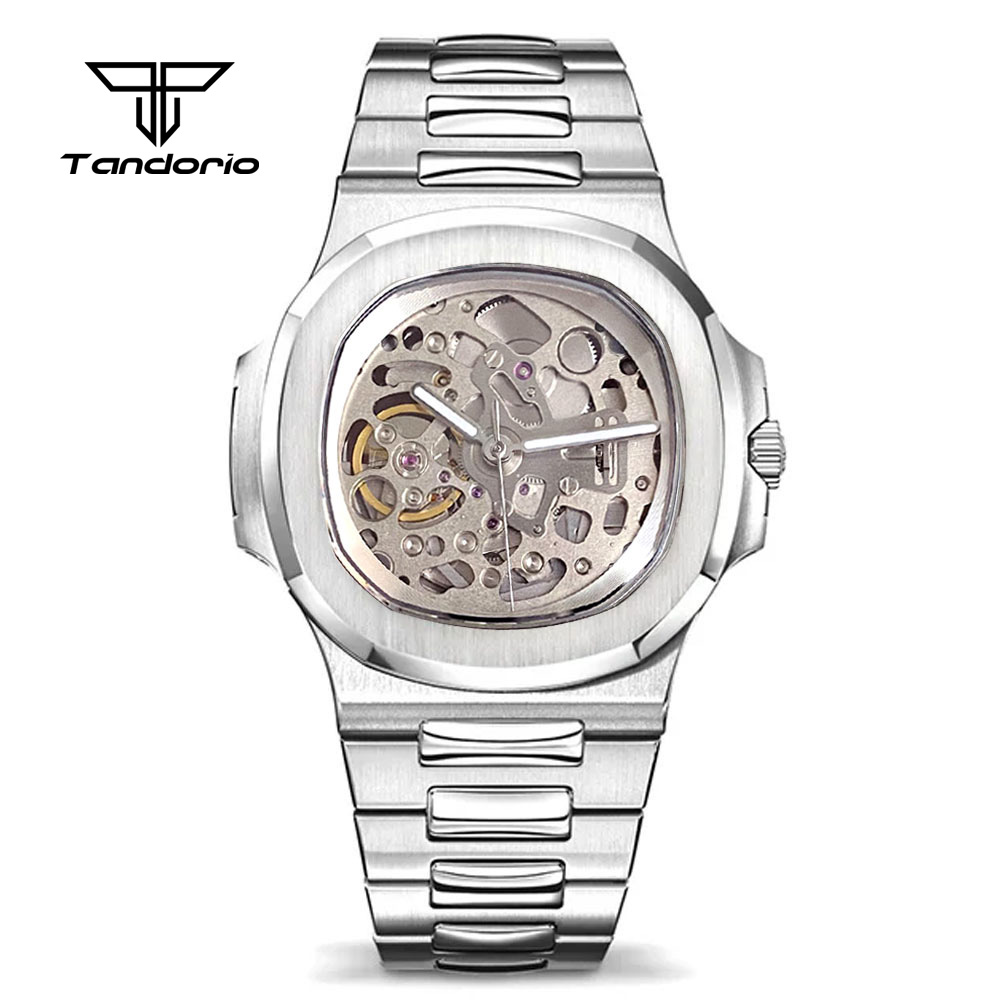 Tandorio 40mm Kaca Safir NH70A - Patek Philippe Watch Nautilus ulasan dan harga