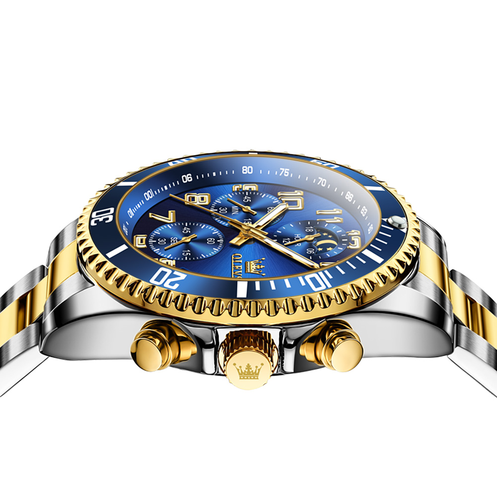 OLEVS Jam Tangan Kuarsa Pria O - Rolex Watch Submariner ulasan dan harga