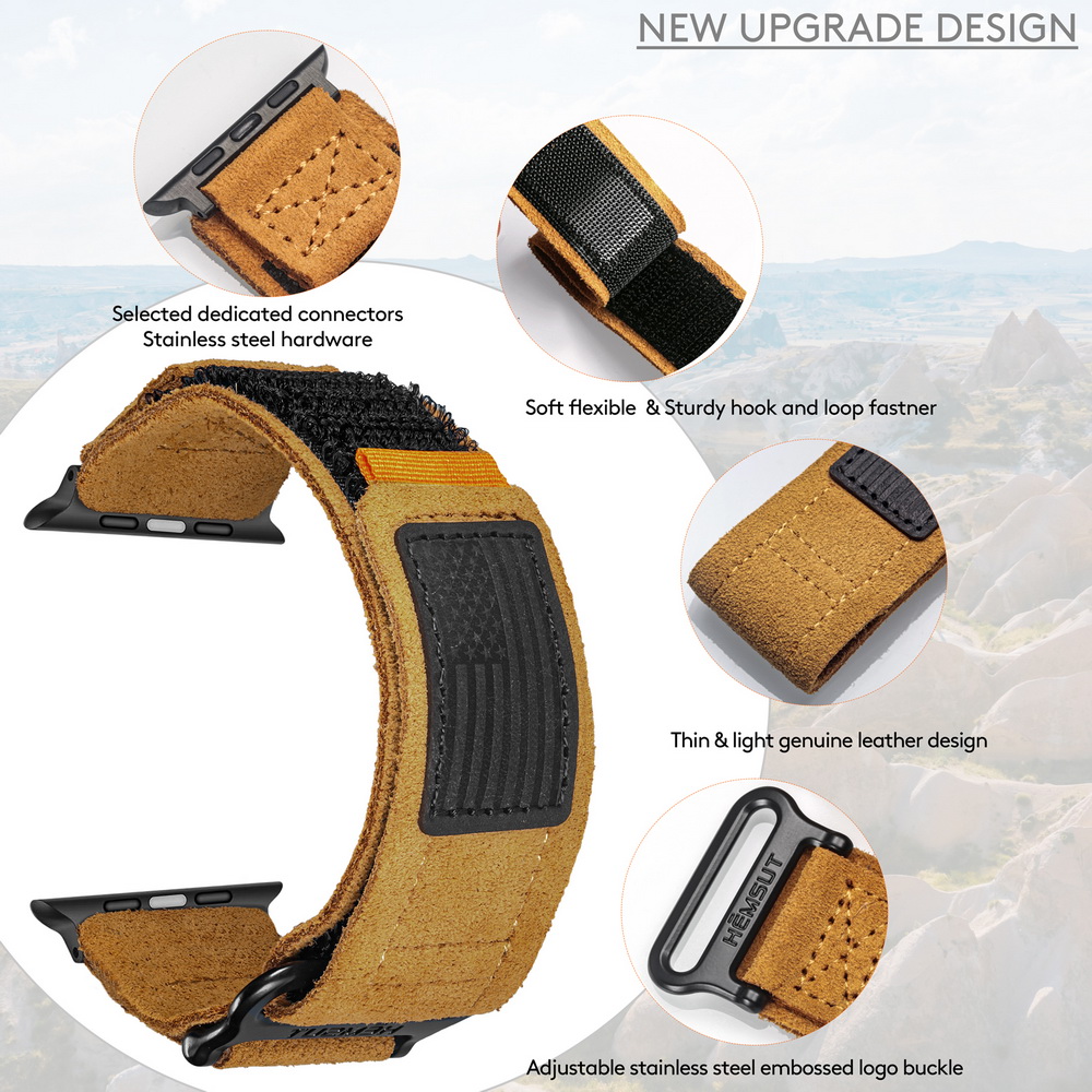 Untuk Tali Jam Tangan Apple Se - Suede Strap Watch ulasan dan harga