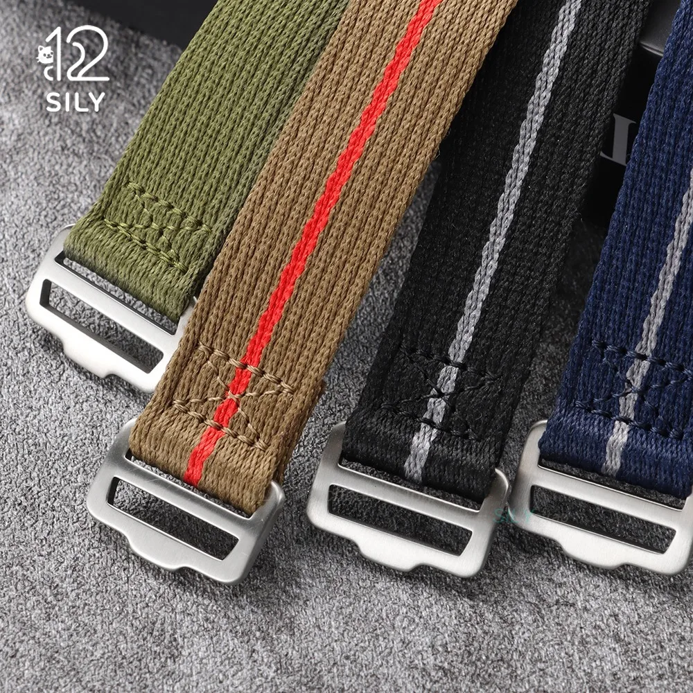 Tali Jam Tangan Kanvas Nylon M - Canvas Strap Watch ulasan dan harga