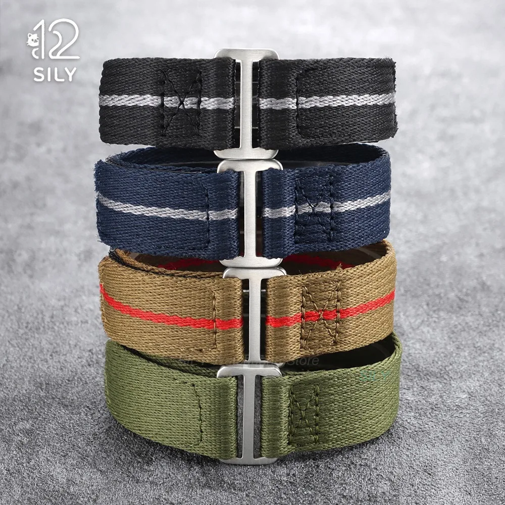 Tali Jam Tangan Kanvas Nylon M - Canvas Strap Watch ulasan dan harga