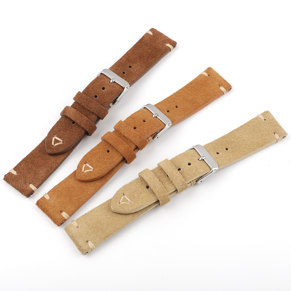 Tali Jam Tangan Kulit Lunak 18 - Suede Strap Watch ulasan dan harga