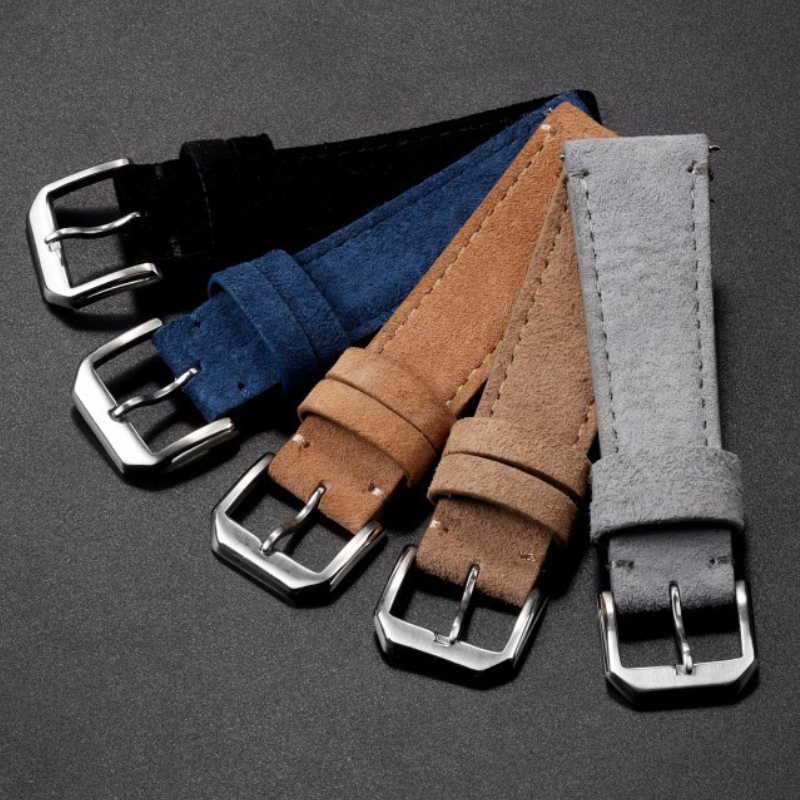 Gelang jam tangan kulit Pria W - Suede Strap Watch ulasan dan harga