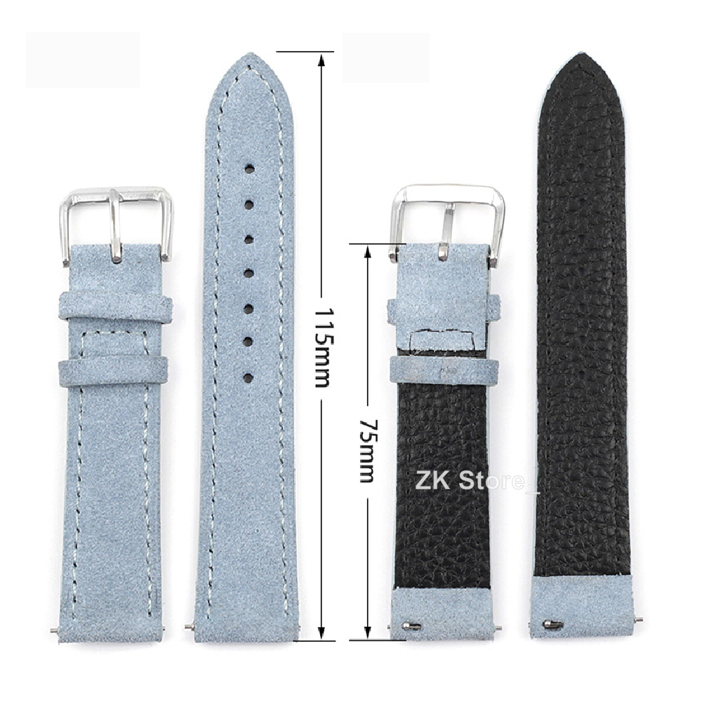 Gelang jam tangan kulit Pria W - Suede Strap Watch ulasan dan harga